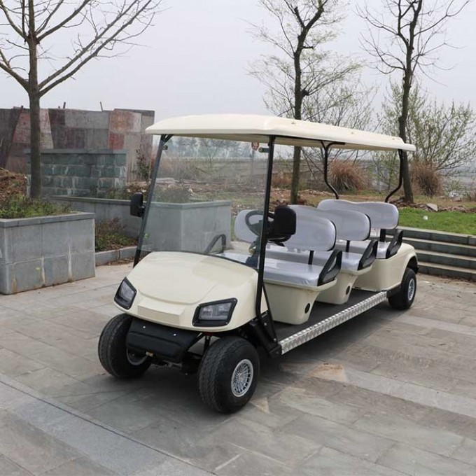 Aluminium Chassis 6 Seater Electric Golf Cart for Golf Image1
