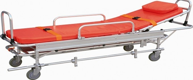Aluminum Alloy Ambulance Stretcher Cart Medical (SLV-2B) Image1
