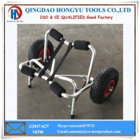 Folding Aluminum Canoe Kayak Cart Beach Cart Trolley