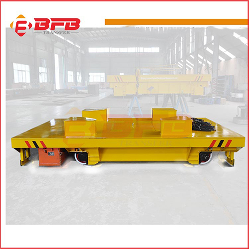 Aluminium Coil Use Electric Handling Cart for Heavy Industry on Rails Image1