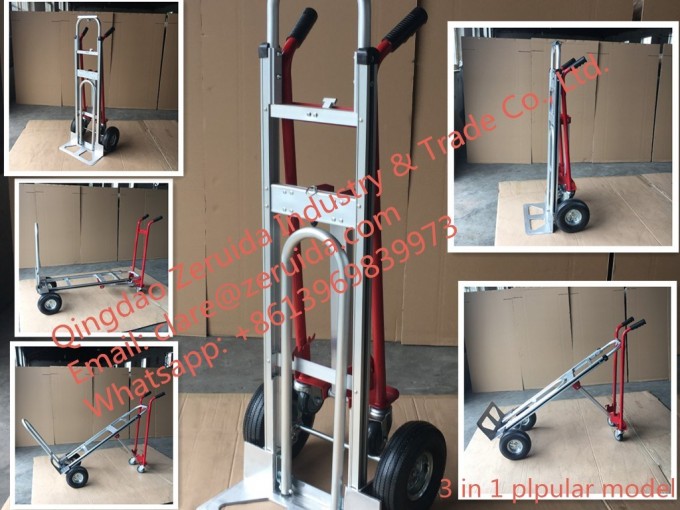 Factory Price Sales 3 in 1 Hand Truck (ZRDHT-1007A-4) Image1