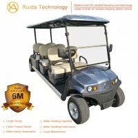 Good Price 6 Seater High Strength Aluminum Alloy Electric Golf Cart for Golf Course