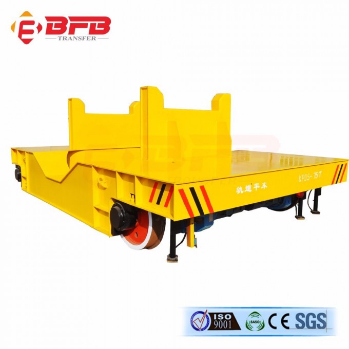 30t Motorised Handling Trolley for Aluminium Coil Transport Image1