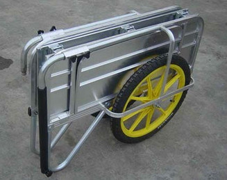Tc2023D Aluminum Folding Garden Tool Cart Trolley Image1