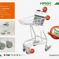 Aluminium Shopping Cart for Convenience Stores and Supermarket