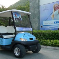 Aluminium Chassis 2 Seater Electric Golf Cart for Golf Course