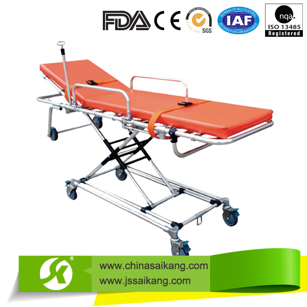 Aluminum Alloy Hospital Ambulance Patient Stretcher Trolley Image1