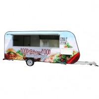 Customized 6-Meter Aluminum Food Cart From Shanghai Manufacturer