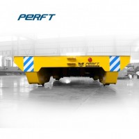 Lithium Battery Powered Industry Track Carriage Circular Rail Transfer Cart