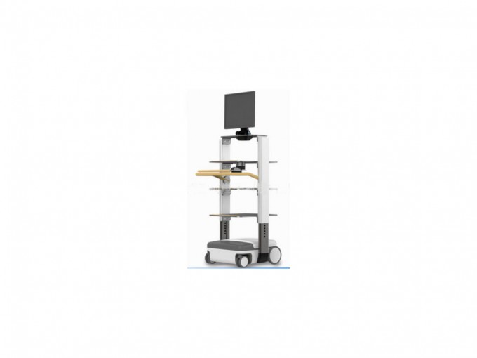 Hot Sale Height Adjustable Endoscopy Trolley Msledb / Medical Endoscope Operating Instrument Detacha Image1