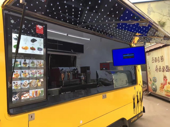 Customized Food and Beverage Cart New Model Image1