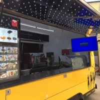 Customized Food and Beverage Cart New Model