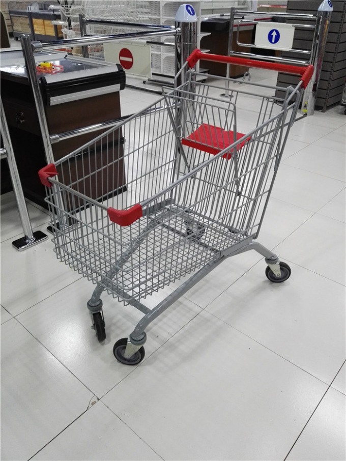 European Style Shopping Cart/Shopping Cart/Trolley for Supermaket Image1