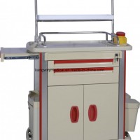 Factory Price ABS First Aid Medical Treatment Trolley