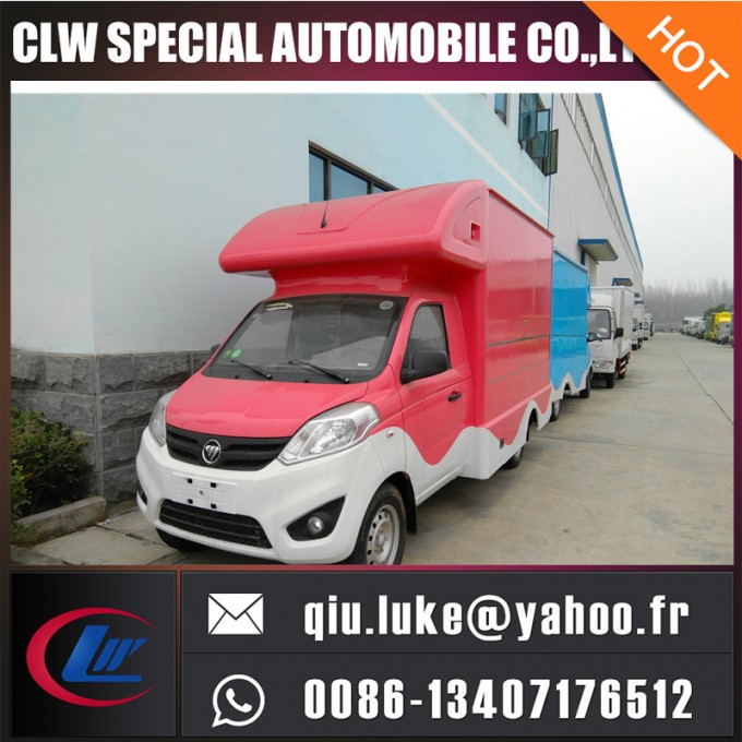 Cn China Innovation New Outdoor Food Van Truck Mobile Shopping Food Cart for Ice Cream Opcorn Chips  Image1