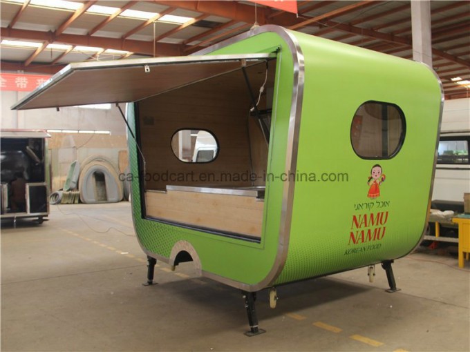 Customized Mobile Food Cart Tc-Cm01 for Sale Image1