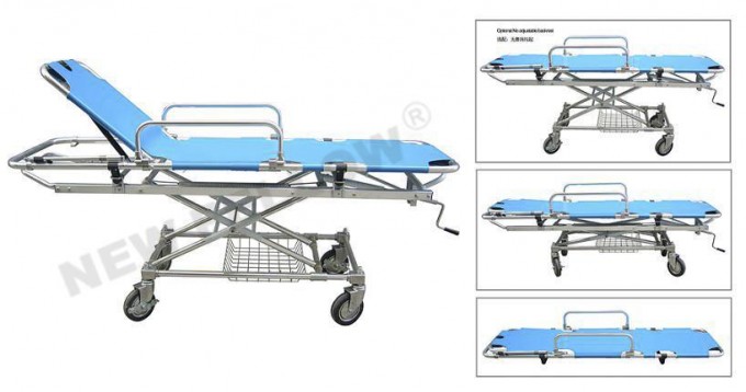First Aid Emergency Bed Trolley with Ce & ISO Image1