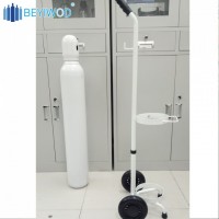 Adjustable Cylinder Trolley Medical Cart for Hospital Use