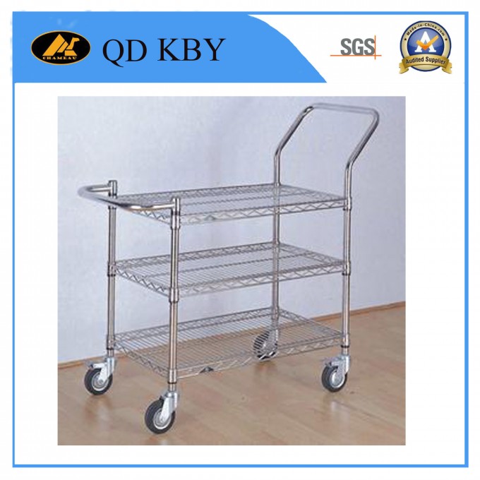 Hotel Luggage Metal Cart Image1