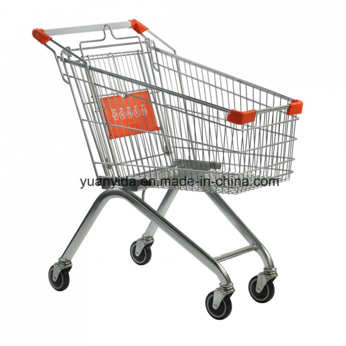 Supermarket Shopping Trolley-100L/Hand Truck Image1