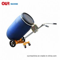 China Supplier 450kg Capacity Steel Drum Trucks, Drum Hand Trucks