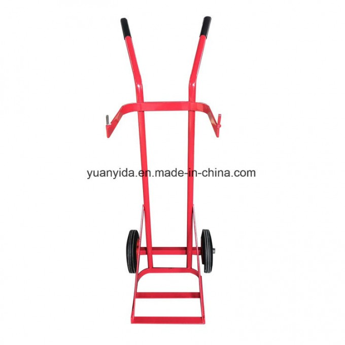 Industrial Use Hand Cart/Powder Coating Gas Tank Cart/Hand Truck Image1