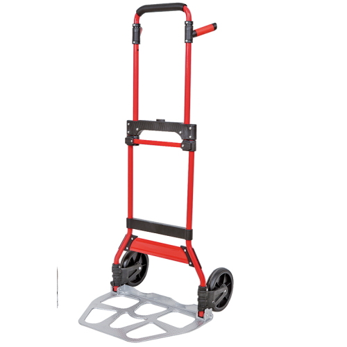 Steel Shopping Trolley Luggage Mini Luggage Cart Outdoor Hotel Foldable Luggage Gzs150st Image1