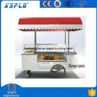 12 Flavor Stainless Steel Ice Cream Cart/Price of Push Cart