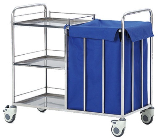 Hf-16 Cart Type Mobile Advanced Stainless Steel Treatment Trolley with High Quality Image1