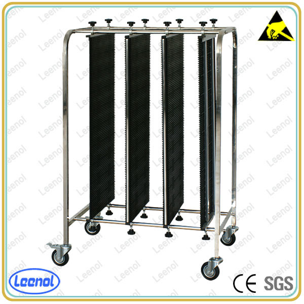 Stainless Steel Antistatic Function ESD PCB Cart Image1