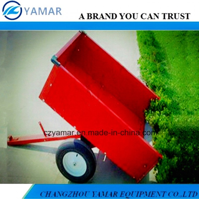 600lbs. 10cu. FT. Steel Dump Cart Image1