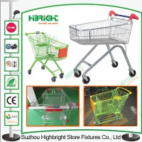 Australia Style Steel Shopping Trolley Cart for Supermarket