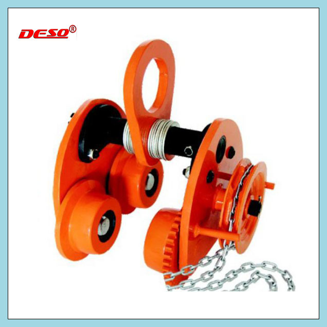 Drop Forged Steel Beam Lifting Trolley for Hoist Image1