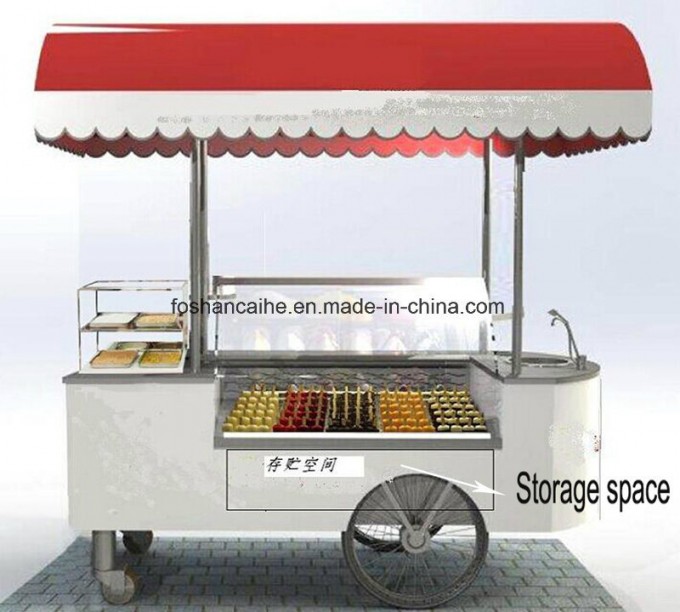 Stainless Steel 304 California Ice Cream Cart Image1