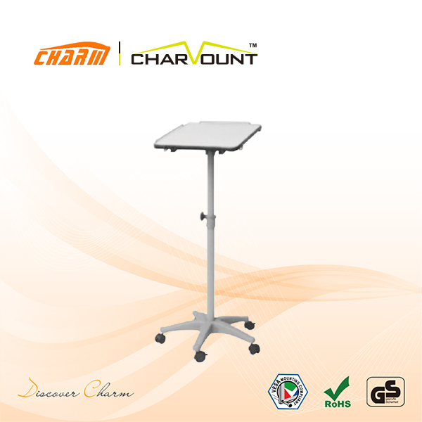 Height Adjustable Standard MDF & Steel Projector Trolley (CT-PRT-005) Image1