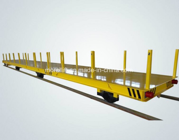 Steel Plant Used Material Handling Transport Trolley Image1