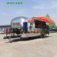 Hot Selling Huge Vending Food Cart Made of Stainless Steel