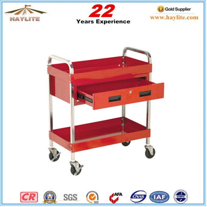 Chinese High Quality 31inch Steel Tool Cart with Wheel Image1