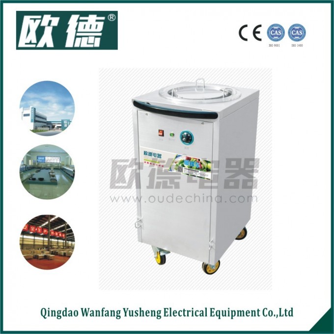 Stainless Steel Restaurant Use Electric Single Dish Warmer Cart Image1