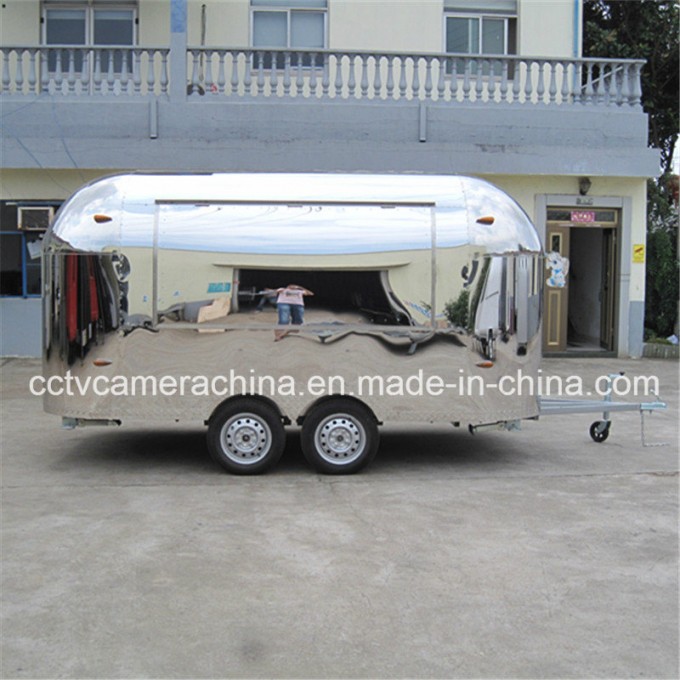 Professional Design Stainless Steel Mobile Fast Food Carts (SHJ-MBT4000) Image1