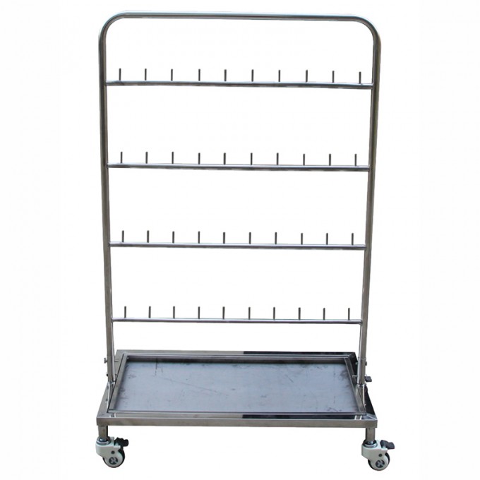 Professional Team Comfortable Stainless Steel Medical Trolley Image1