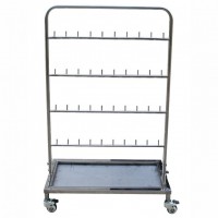 Professional Team Comfortable Stainless Steel Medical Trolley