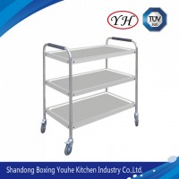 Hot Sale 3 Tier Stainless Steel Cart for Restaurant