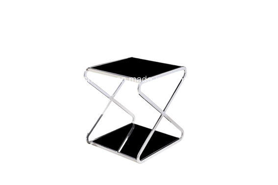 Stainless Steel Trolley with Glass Table (FD-205) Image1