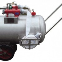 High Quality Stainless Steel Mobile Foam Cart for Fire Fighting