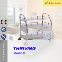 Thr-B023 Medical Stainless Steel Trolley