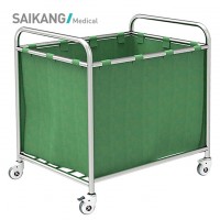 China Manufacturer Cheap Stainless Steel Laundry Trolley