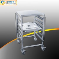 304 Grade Stainless Steel Bakery Tray Trolley with Good Price