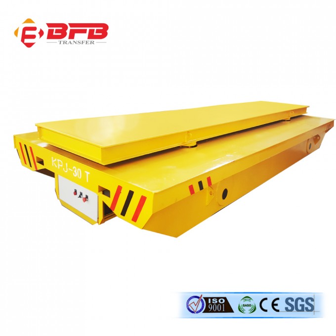 10t Cable Drum Powered Die Transfer Cart Applied (KPJ-10T) Image1