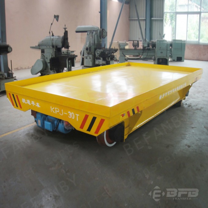 Cable Reel Operated Motorized Electric Rail Cart Image1